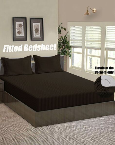 Buy Dark Brown Bedsheets for Home & Kitchen by Good Homes Online