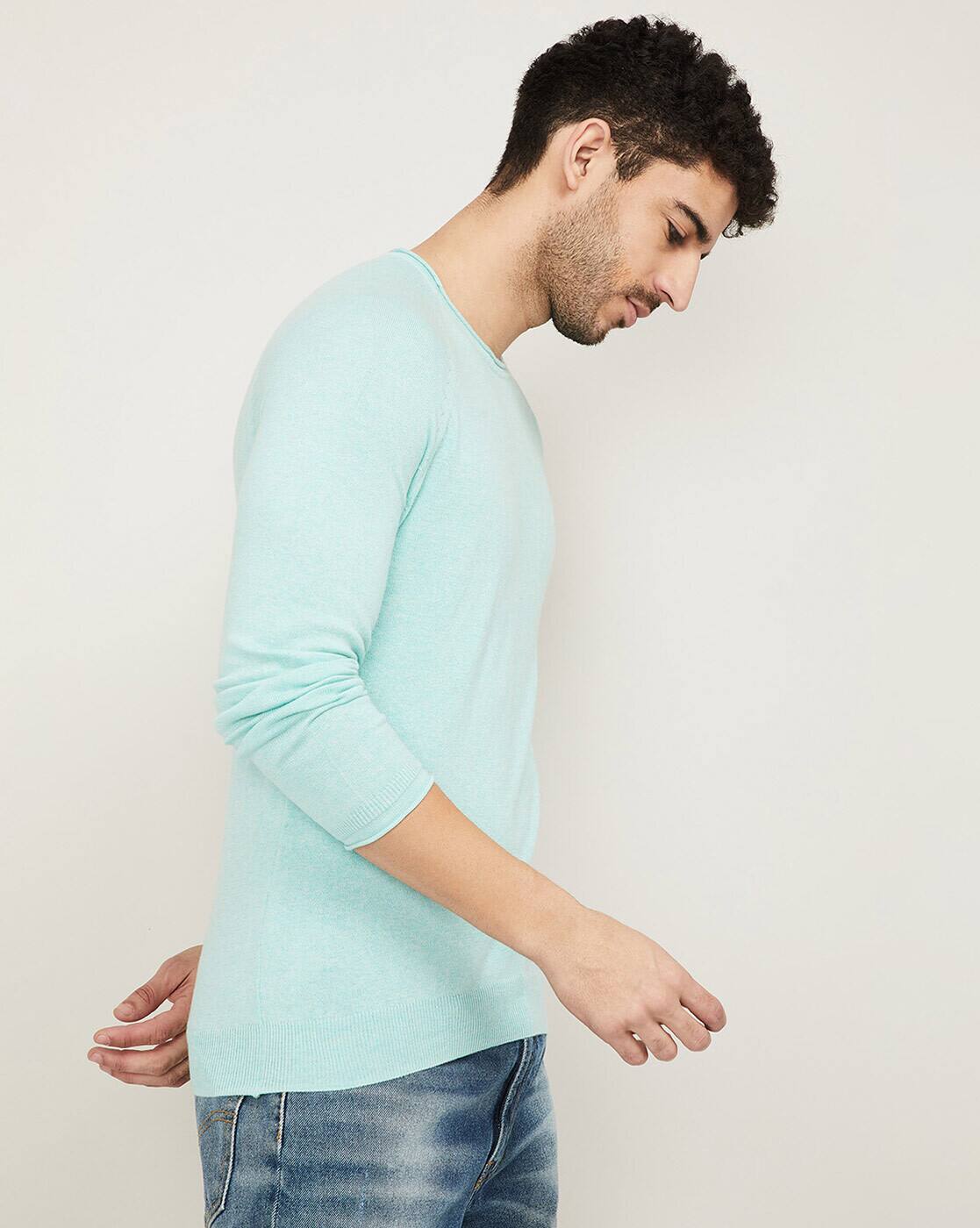 Buy Blue Tshirts for Men by BOSSINI 