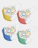 Pack of 4 Non-Disposable Masks Pack of 4 Non-Disposable Masks