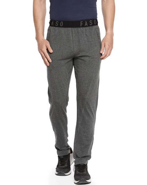 Buy Navy Track Pants for Men by Clans & Hans Online | Ajio.com