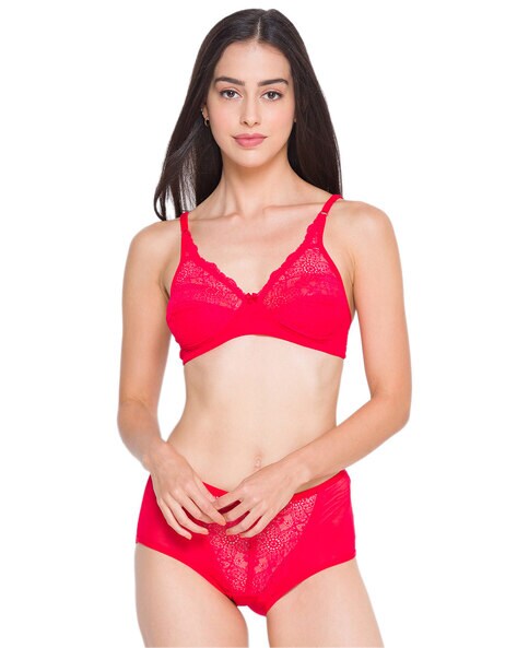 Buy Red Lingerie Sets for Women by Candyskin Online