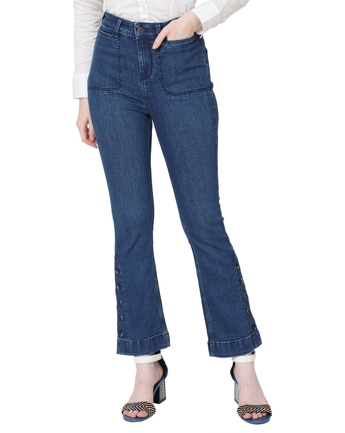 Buy Blue Jeans \u0026 Jeggings for Women by Vero Moda Online | Ajio.com