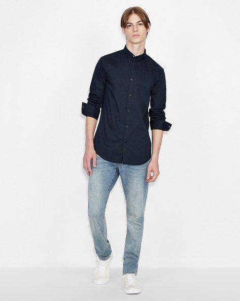 Buy Navy Shirts for Men by ARMANI EXCHANGE Online Ajio