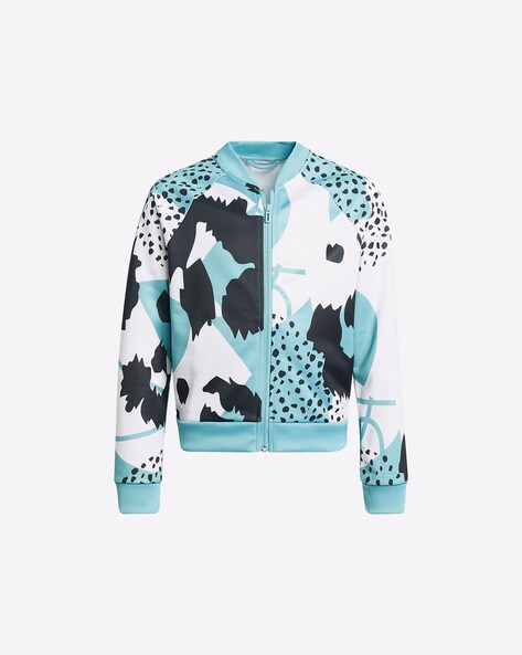 Fashion Jackets Pilot Jackets Rio Pea Jacket abstract pattern elegant 