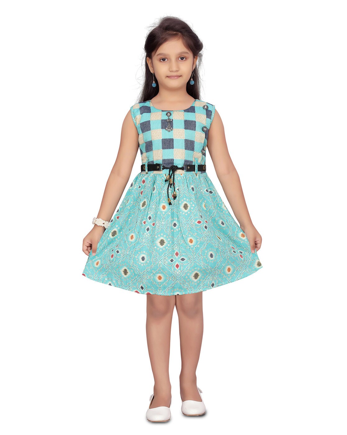 Girls Party Wear Fancy Frock - Bebe Kingdom by Zubaidas