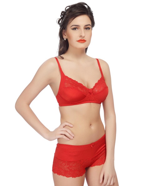 Buy Pink Lingerie Sets for Women by Lady Love Lingerie Online