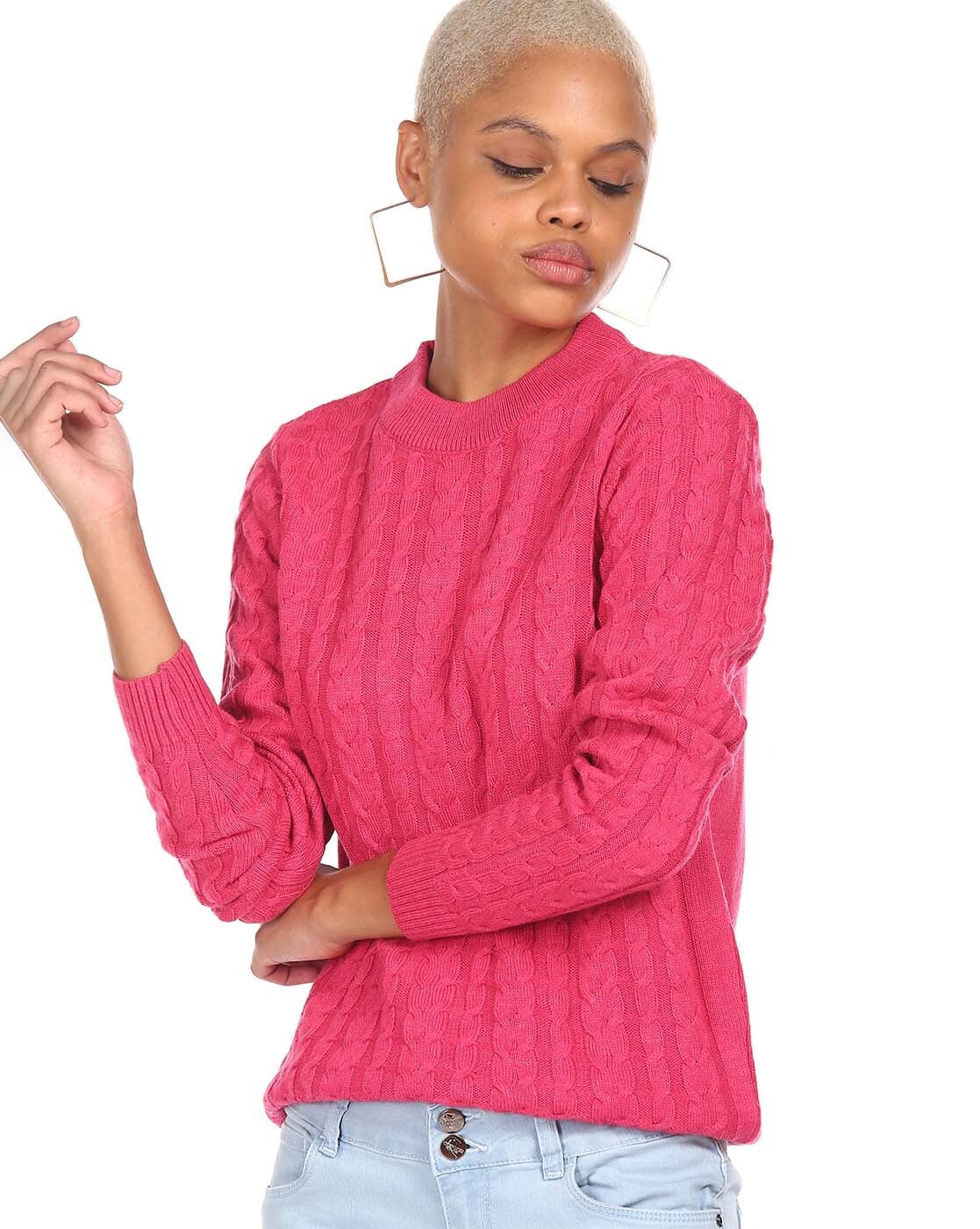 Fuchsia 2025 pink sweater