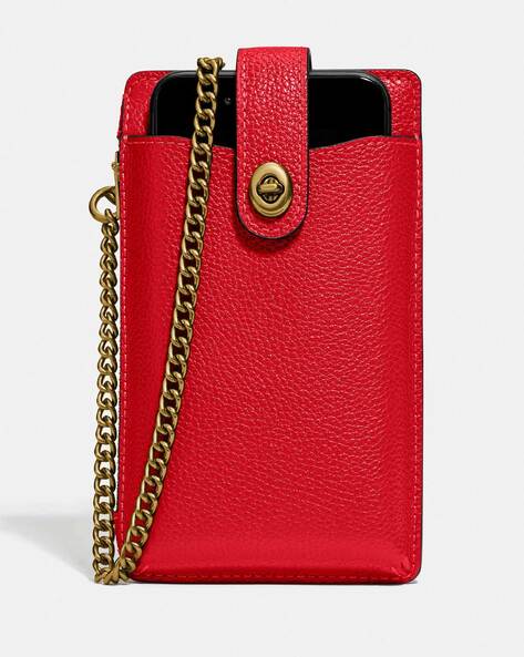 Mobile Case with Metal Chain Strap