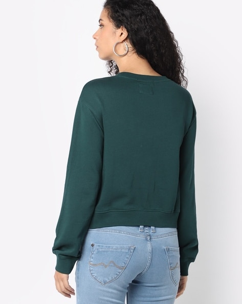 Buy Green Sweatshirt & Hoodies for Women by Pepe Jeans Online