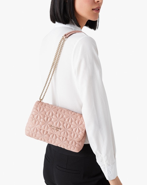 Buy KATE SPADE Bloom Shoulder Bag | Pink Color Women | AJIO LUXE