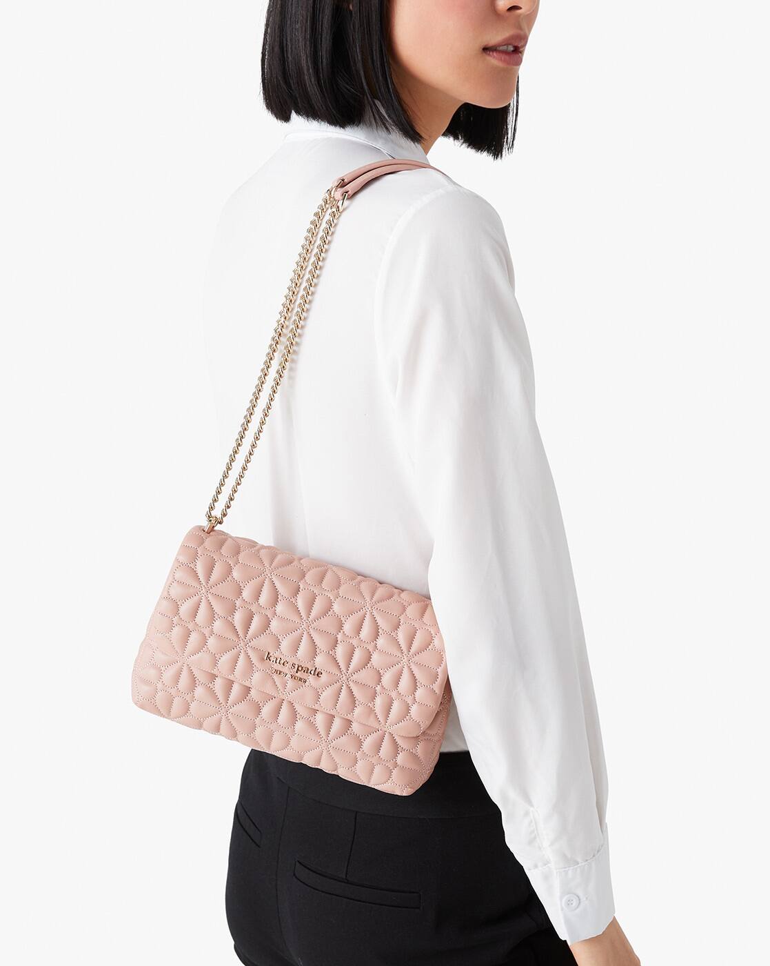 Kate Spade Bloom Quilt Small Shoulder Bag In Pink Lyst Australia