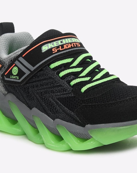 Boys lime green store sneakers