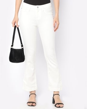 womens levi white bootcut jeans