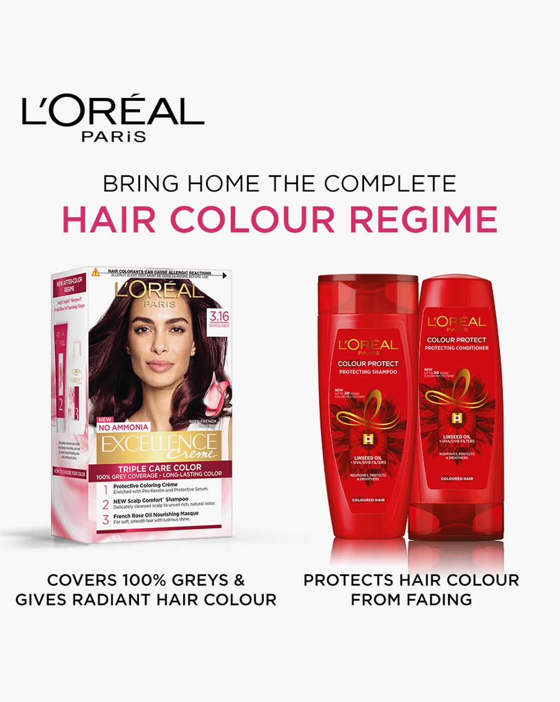 Buy  Burgundy Hair Styling for Women by L'Oreal Paris Online 