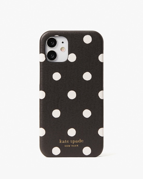 Buy KATE SPADE Sunshine Dot Printed iPhone 12 Phone Case | Black Color  Women | AJIO LUXE