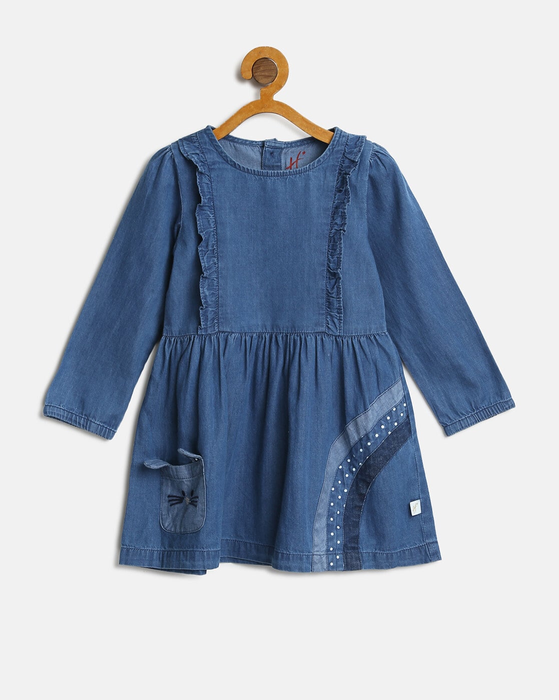 Baby Girl Denim Dress, Babies & Kids, Babies & Kids Fashion on Carousell-sgquangbinhtourist.com.vn