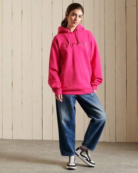 Buy Pink Sweatshirt & Hoodies for Women by SUPERDRY Online