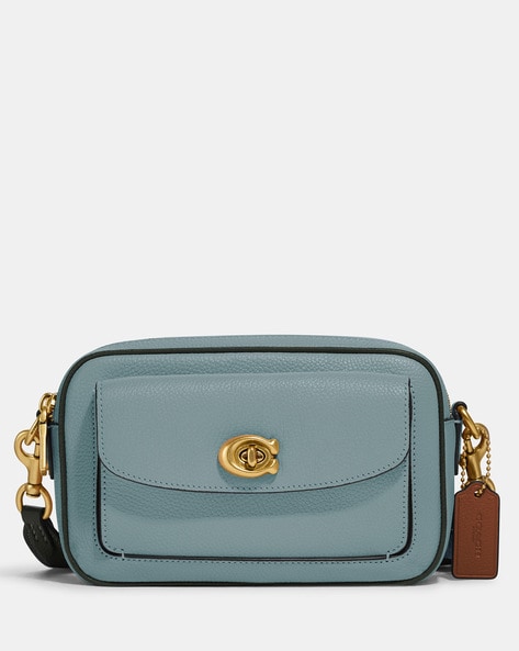 COACH® Outlet | West Camera Bag In Colorblock With Coach Patch