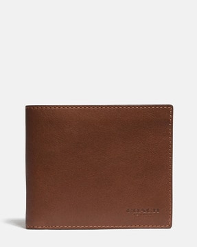 Buy Michael Kors Men Brown All-Over MK Bi-Fold Wallet Online