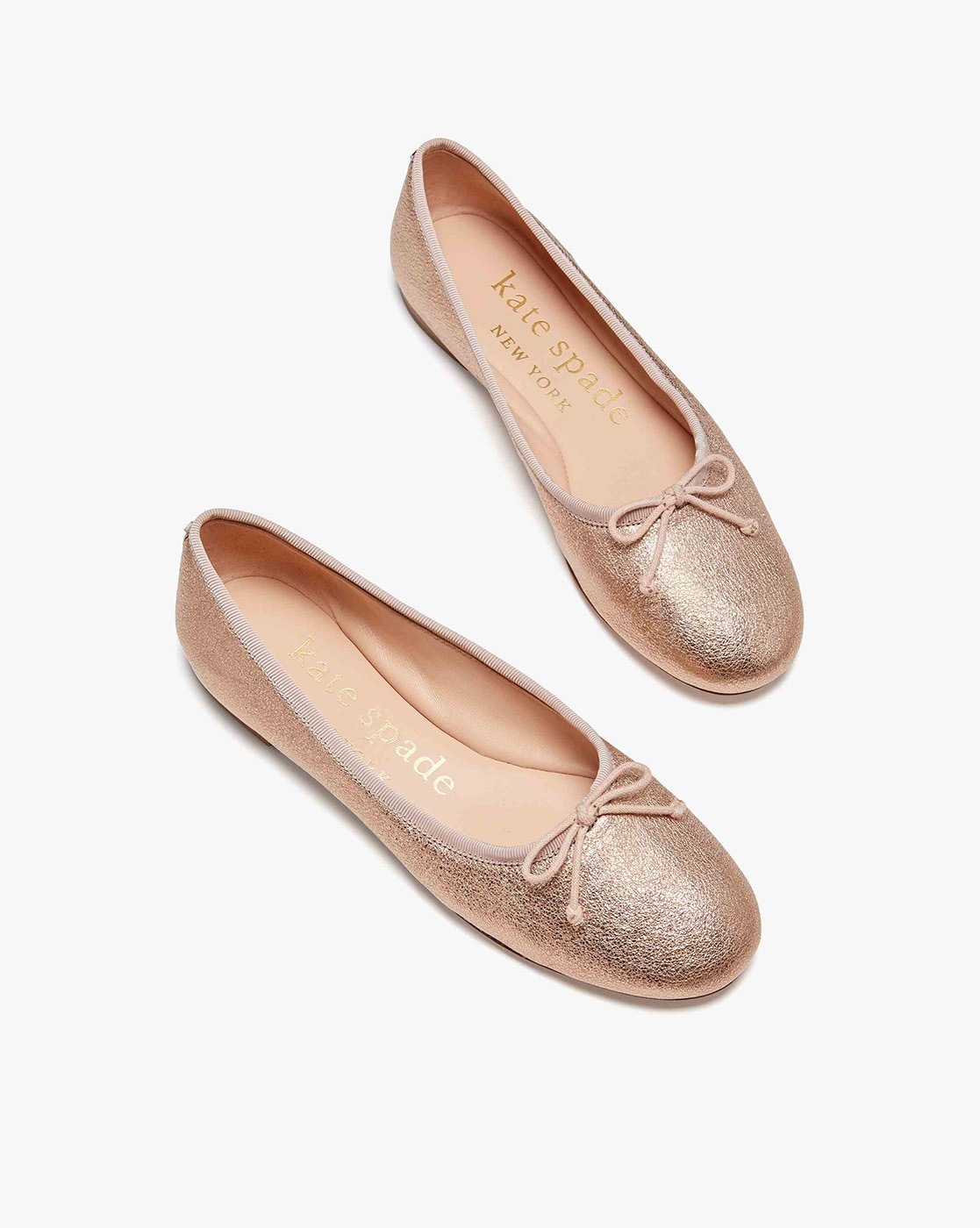 Buy KATE SPADE Honey Slip-On Shoes with Bow Accent | Rose Gold Color Women  | AJIO LUXE