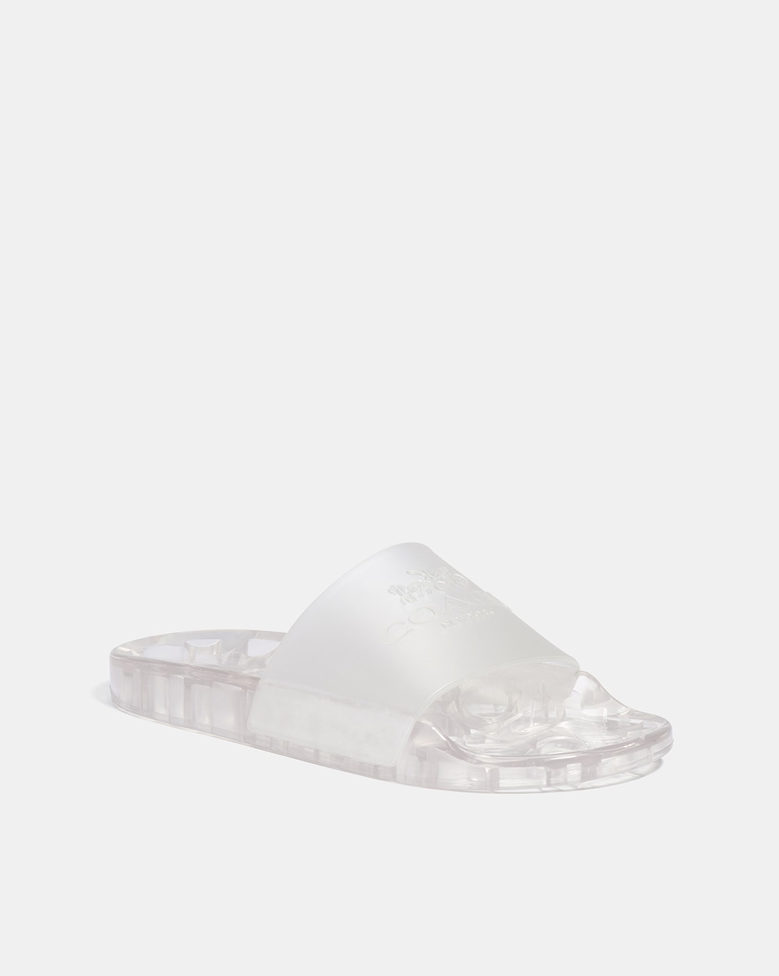 Clear on sale slides women