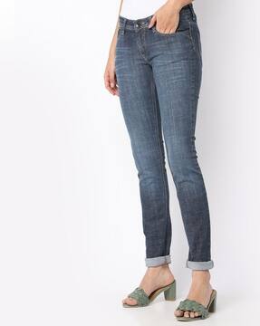 Buy Blue Jeans \u0026 Jeggings for Women by PEPE Online | Ajio.com