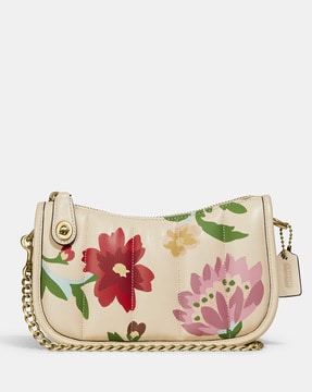 Coach best sale floral handbags