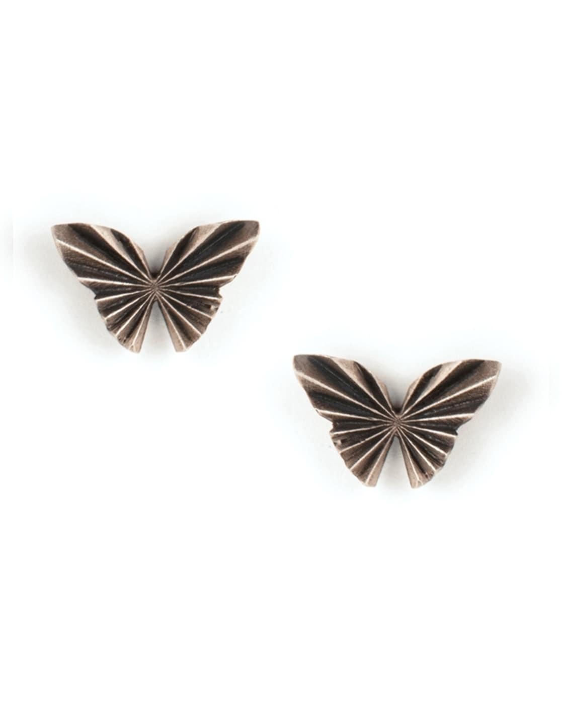 Gold Double Butterfly Earrings | Ele Kalon Jewelry – Elekalon