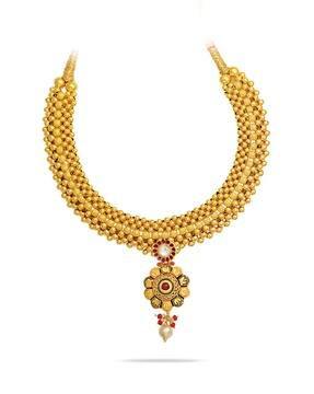 Buy Yellow Gold Necklaces \u0026 Pendants 