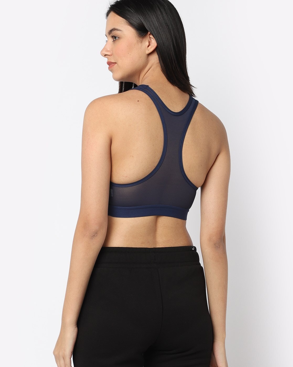 AND Blue Sports Bra With Razer Back [SS19ATHAND11, M] in Hyderabad at best  price by Azure Fashion Shoppe - Justdial