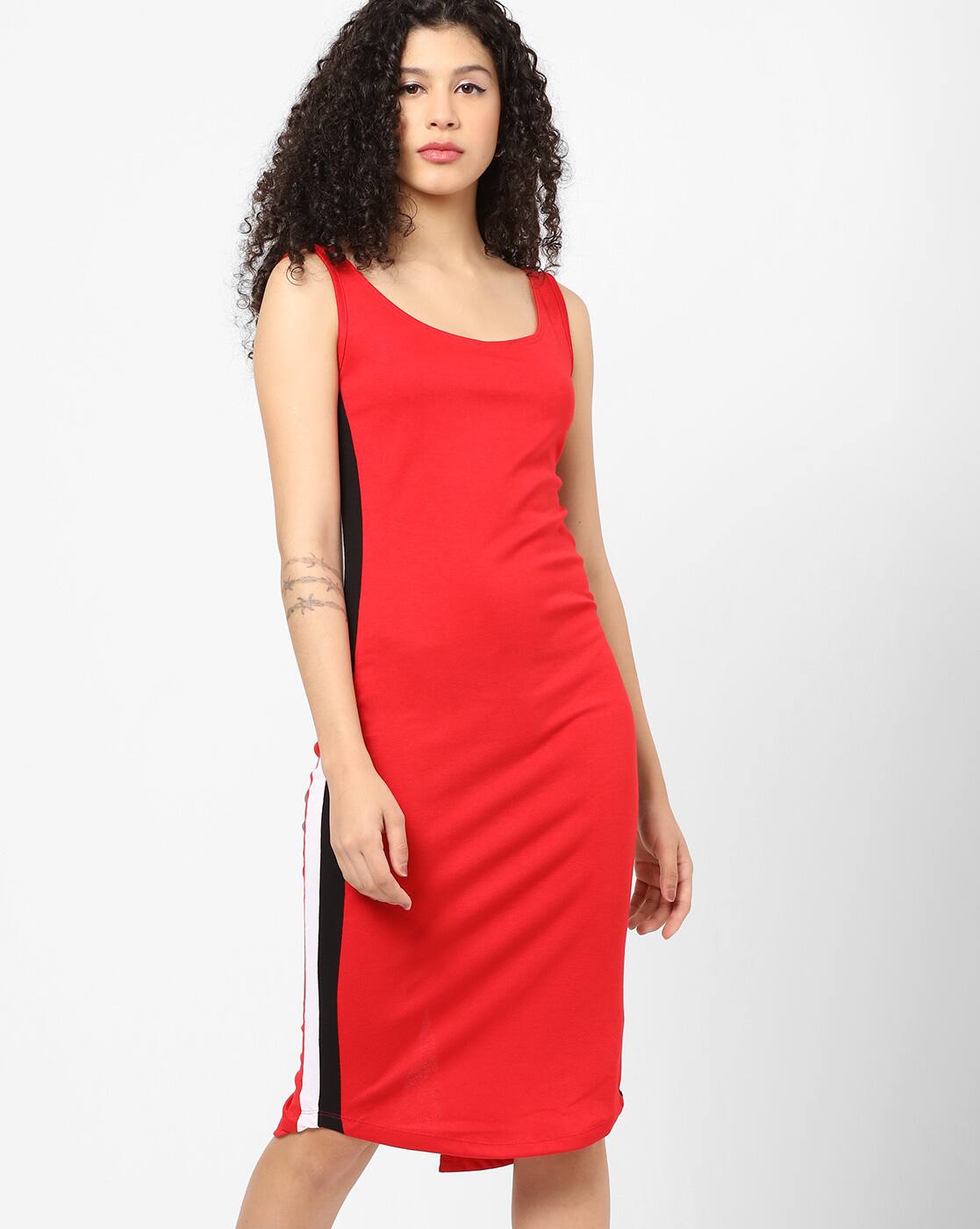 Buy Red Dresses for Women by Deal Jeans 