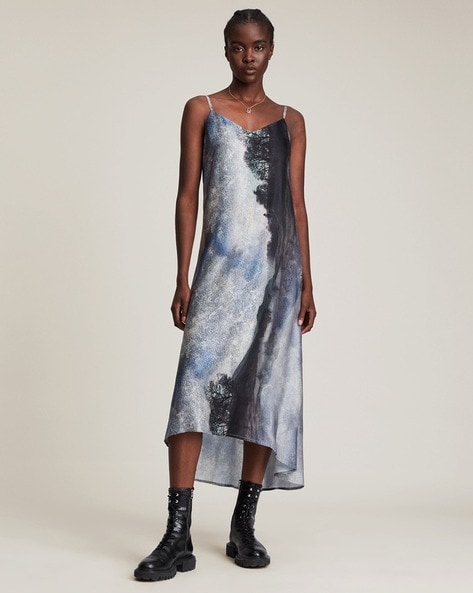 All saints outlet tie dye dress