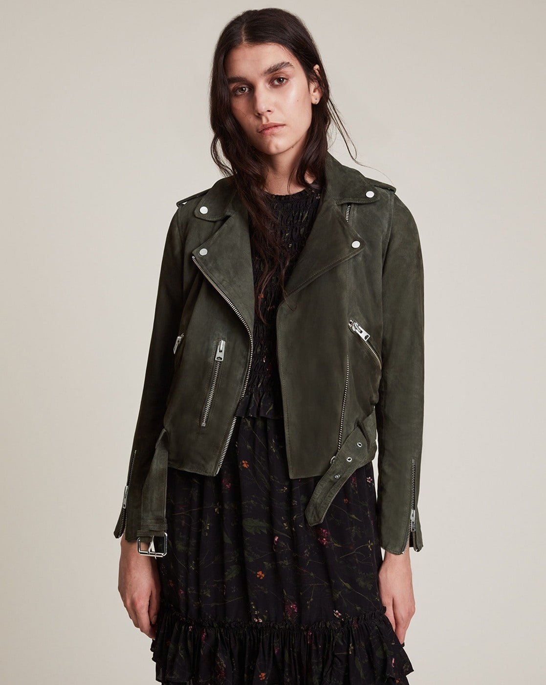 All saints parka discount womens