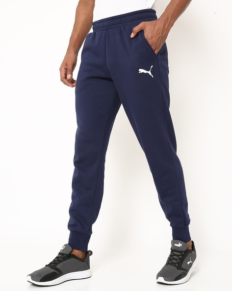 puma joggers blue