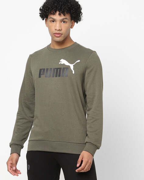 Puma no1 crew deals sweater mens