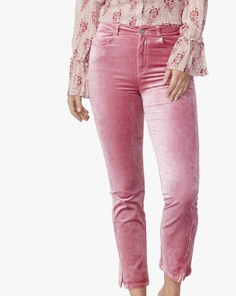 Buy Pink Jeans Jeggings for Women by Paige Online