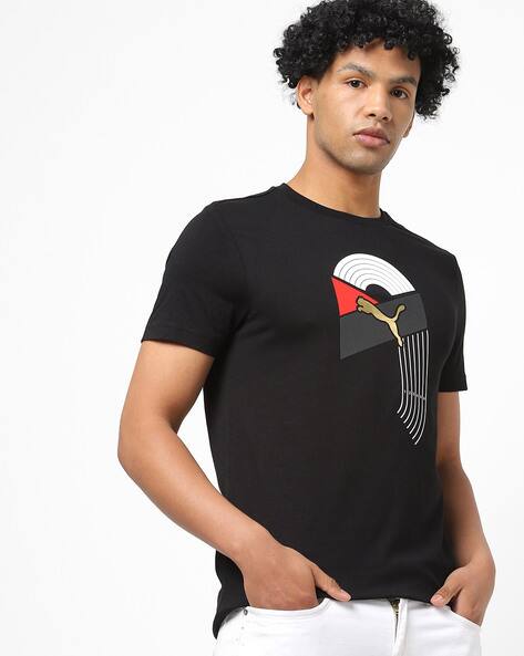 Buy Black Tshirts for Men by Puma 