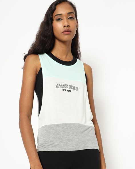 All Yours Cropped Cotton Tank Top, Women's Sleeveless & Tank Tops