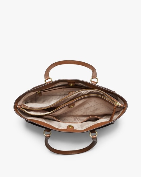 Sullivan Large Saffiano Leather Tote Bag