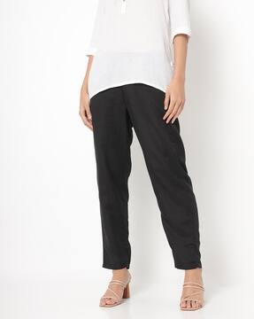 Buy Black Pants for Women by Juniper 