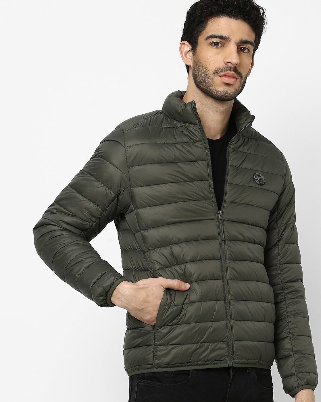 Us polo green jacket hotsell