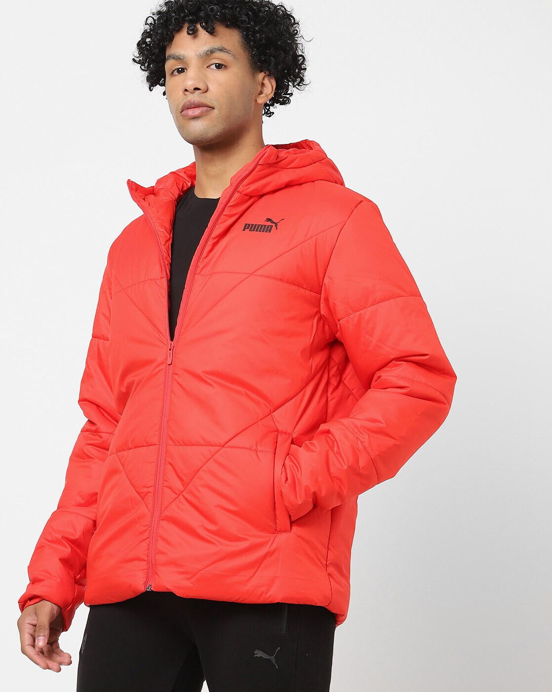 puma jackets for men red