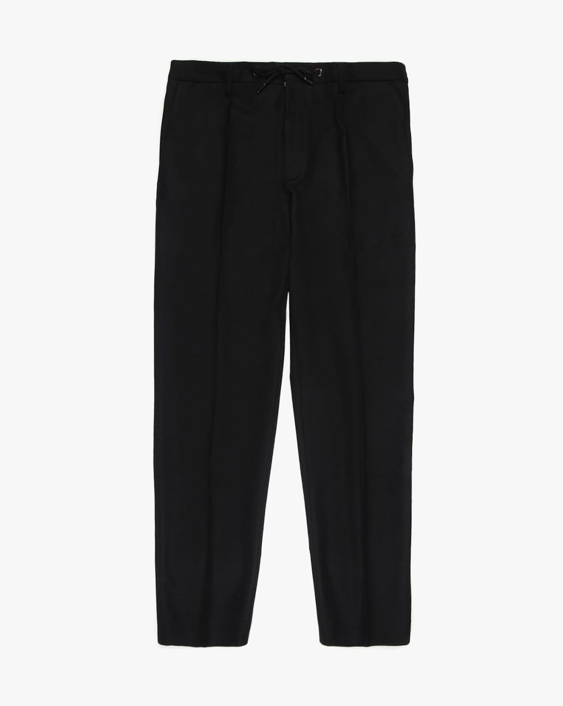Natalie 1950s Trousers Black Flannel from Vivien of Holloway