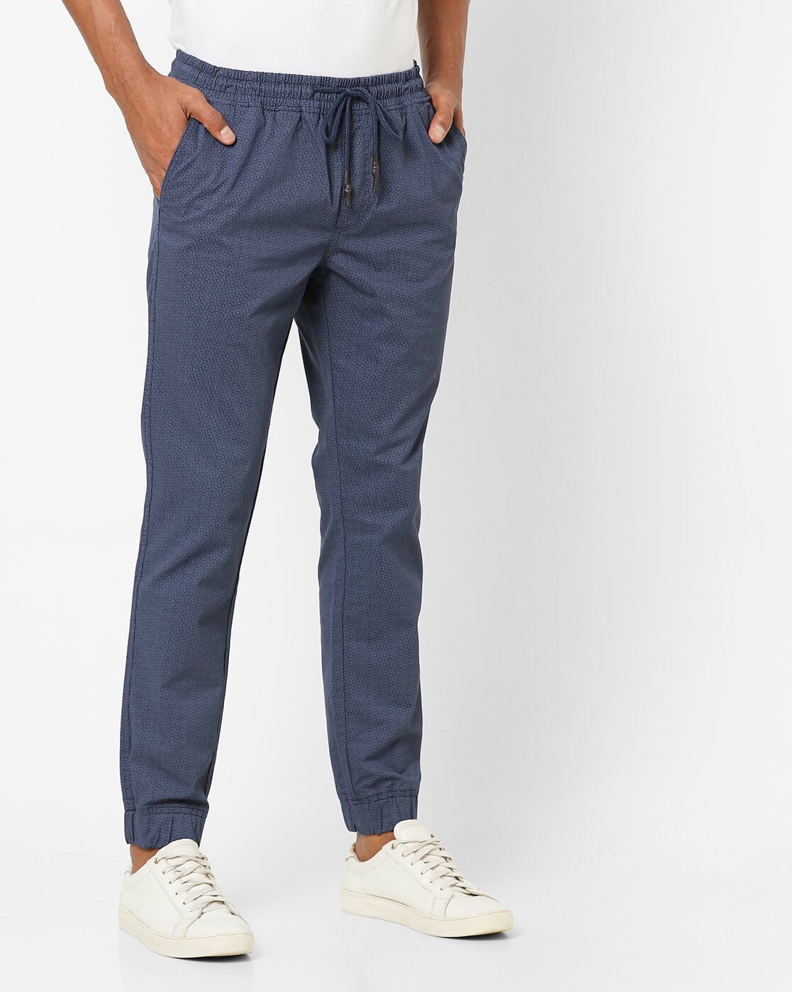 Buy Navy Trousers \u0026 Pants for Men by 