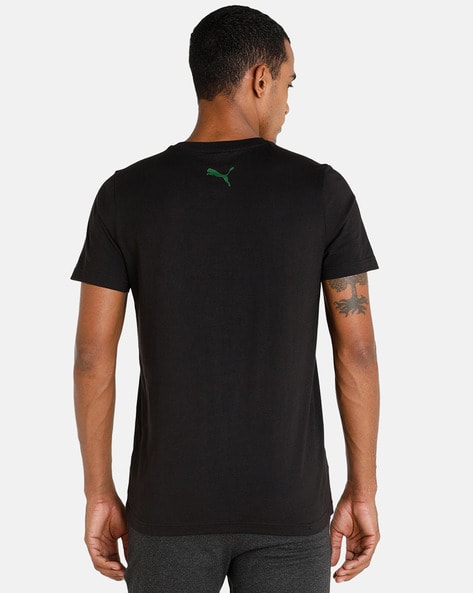 Black Buy by Men for Tshirts Online Puma