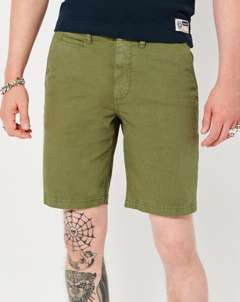 Superdry officer clearance slim shorts