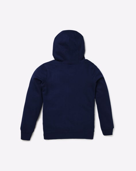 Navy zip discount up hoodie girls