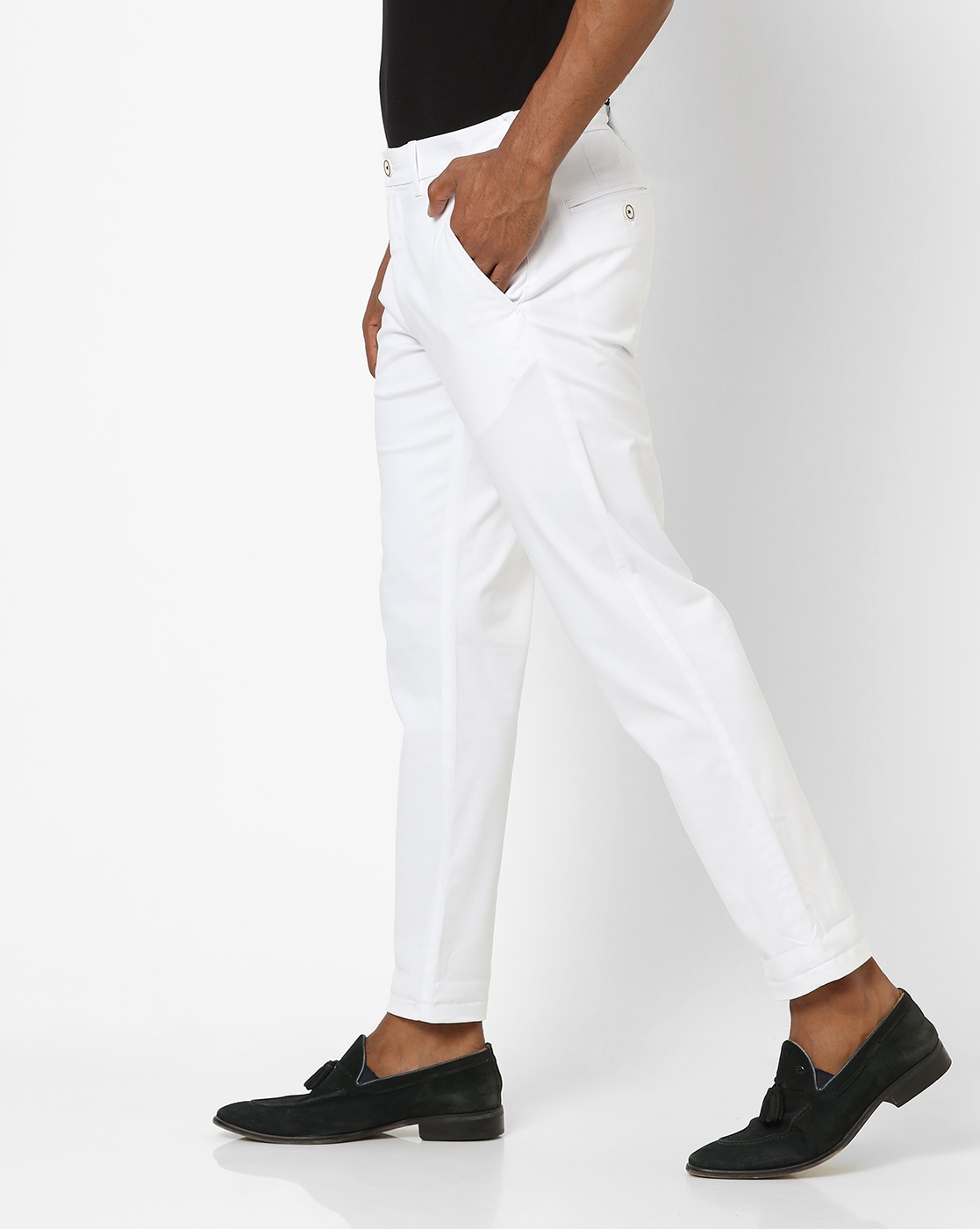 Amalfi Sand Cotton and Linen Stretch Drawstring Pant - Custom Fit Pants