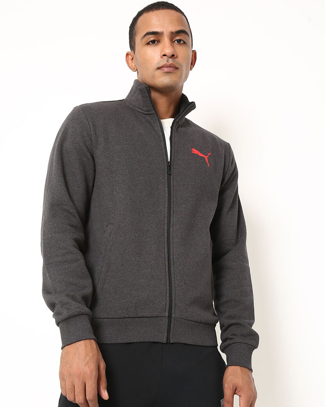 knitted jacket puma