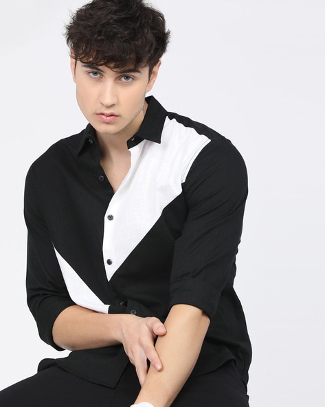 Black and white formal men's clearance wear